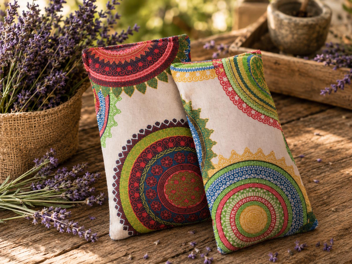 Cojín térmico Lavanda pequeño